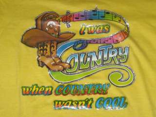 Vintage 80s Iron On Soft T Shirt I Was Country When Country Wasnt 