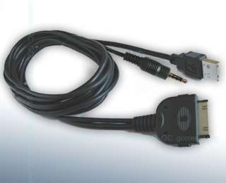 iPod iPhone AV Adapter Cable to Jensen JLink USB VM9224BT VM9224F 