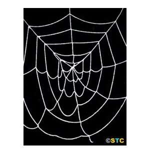  7.5 ft Economy White Giant Spider Web ~ Halloween Spider 