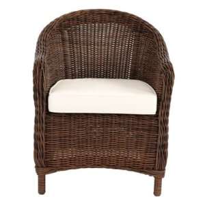  Fast Dry Outdoor Vendee Wicker Chair Cushion   TT Canopy 