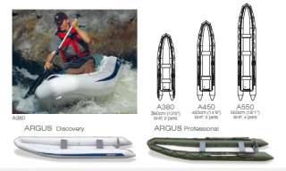   ARGUS A550 Discovery420 A550 Inflatable Canoe with Airdeck  