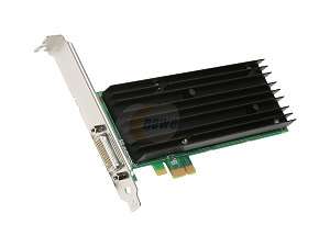   256MB 64 bit GDDR2 PCI Express x1 Low Profile Workstation Video Card