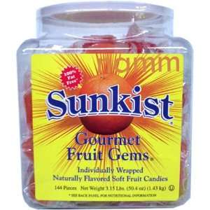 Sunkist Fruit Gems 144 Pieces Assorted  Grocery & Gourmet 
