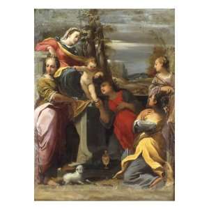 The Virgin and Child with Saints Mary Magdalen, Agnes, Cecilia and 