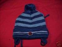 NEW YORK KNICKS TODDLER KNIT HAT WITH TIES BY REEBOK  