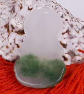 Natural Jade Kwan yin Amulet Pendant Jewelry ZA008  