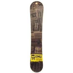  Gnu Carbon High Beam (CHB) BTX Banana Snowboard 154cm 