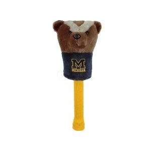   Wolverines Golf Club/Wood Mascot Head Cover