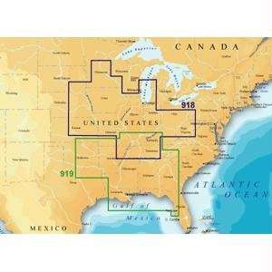   XL3 Southern U.S. Rivers Freshwater Map microSD Card GPS & Navigation