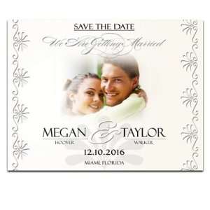    260 Save the Date Cards   Greek Inlay Light