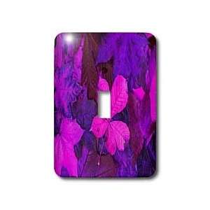 Yves Creations Colorful Leaves   Tattered Pink Purple Leaves   Light 