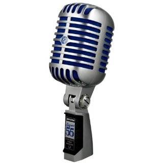 Shure Super 55 Deluxe Vocal Microphone (Chrome)