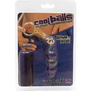  Cool Balls E Glass Keychain   (disc) Health & Personal 