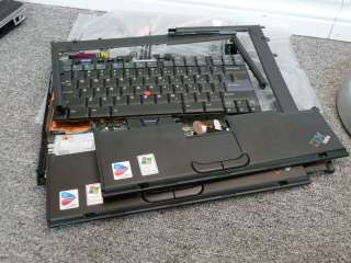 LOT OF 2 FOR PARTS   IBM Lenovo ThinkPad T42 Intel Centrino Laptop 