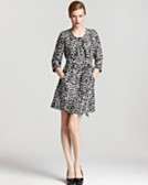 kate spade new york Dorothy Silk Leopard Print Dress