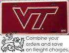 NCAA Aluminum License Plate Virginia