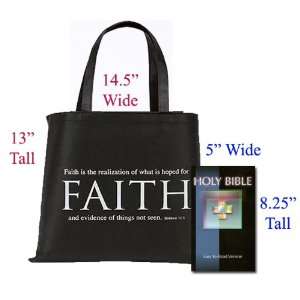  Holy Bible Plus Faith Tote Bag
