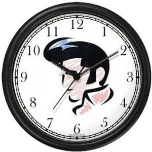 A Famous Rock & Roll Star Look a Like Wall Clock by 