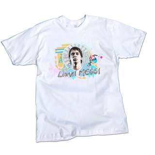 Lionel Messi Argentina Football T Shirt Jersey S M L XL  