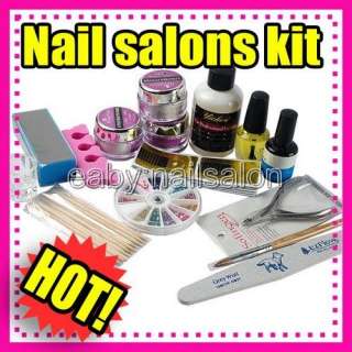Professional nail care NAIL Salons Kit nail whole set products for the 
