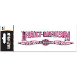 Ek Success Harley Davidson Pink Title Stickers, Harley Davidson 