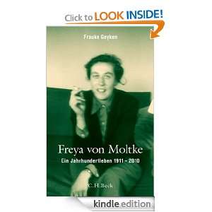 Freya von Moltke Ein Jahrhundertleben 1911 2010 (German Edition 