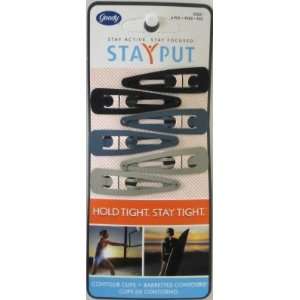  Goody Stayput Hold Tight Contour Clip (3 Pack) Health 