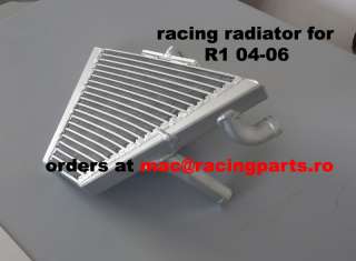 Racing radiator R1, R6, CBR 600 1000, BMW, Daytona 675, rsv4 and more 