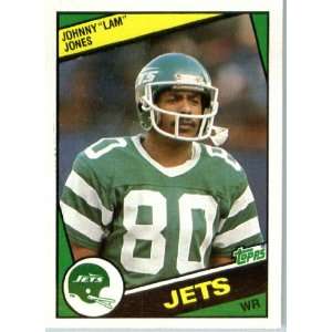  1984 Topps # 149 Johnny Lam Jones New York Jets Football 