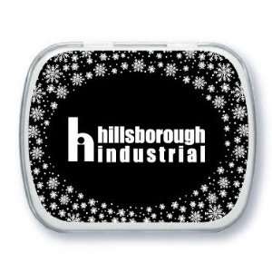 Business Holiday Mint Tins   Frosted Frame Black By Shd2 