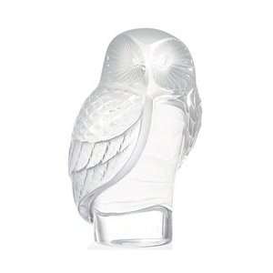  Lalique Owl Paperweight   1181500