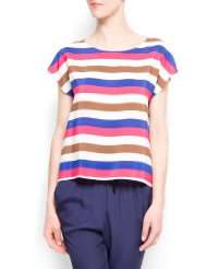 womens striped shirt   Clothing & Accessories