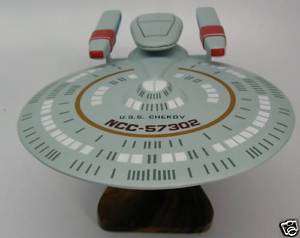 Springfield Class Star Trek Desktop Wood Model FreeShip  
