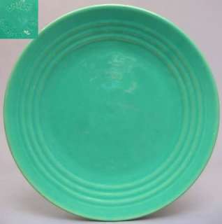 Vintage Bauer Pottery USA Ring Ringware Jade Green 10 3/4 Large 