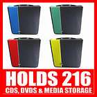 cd holder dvd case storage wallet disc organizer book media
