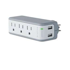   SURGE PROTECTOR WITH USB CHARGER, WALL MOUNT, 918 JOULES Electronics