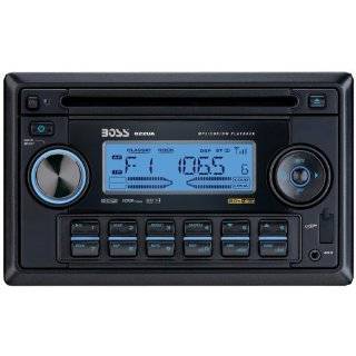 Boss 822UA In Dash Double Din CD/ Receiver with Front Panel AUX 