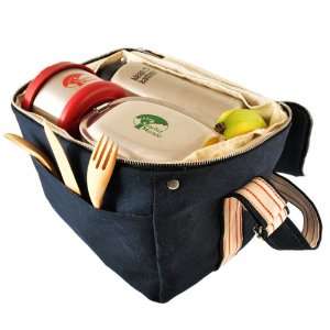  Large Wool Insulated Natural Lunch Bag