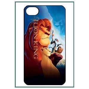  Lion King iPhone 4 iPhone4 Black Designer Hard Case Cover 
