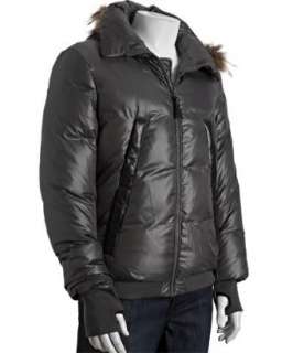 Belstaff brown leather Fokker bomber jacket  