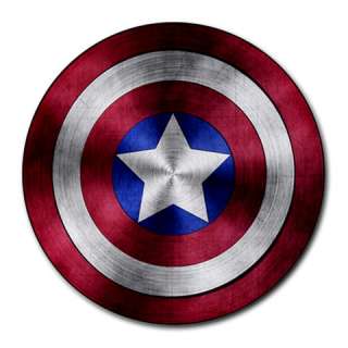   AMERICA Shield The Avengers Movie Round Mouse Pad   