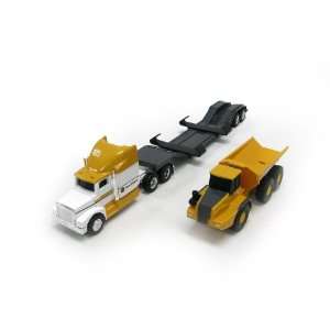  John Deere Construction Semi Truck with Dump Truck Toys & Games