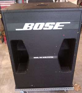 BOSE 302 TANDEM BASS SPEAKERS and 302 C SYSTEM CONTROLLER  