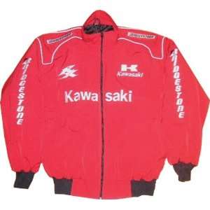  Kawasaki Bridgestone Racing Jacket Red