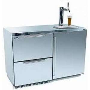   . Ft. Capacity Refrigerator / Kegerator   Stainless Steel Appliances