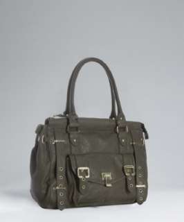 Steve Madden olive faux leather Bestelle satchel   