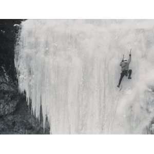  A Climber Scales the Ghost on Upper Deer Creek Stretched 