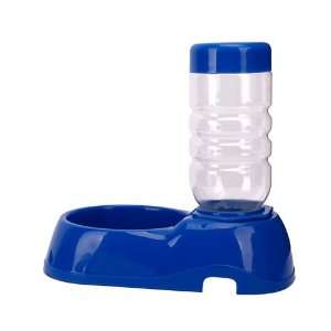    500ML Water Auto Fountain Bottle for Dog Cat Pet Blue