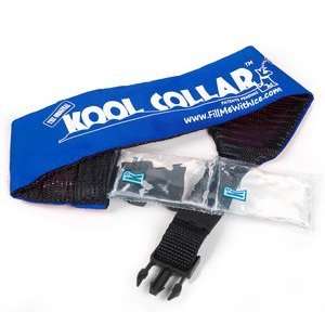  Cooling Dog Collar L BLUE