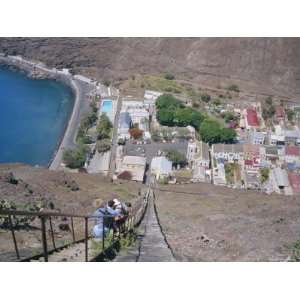  Jamestown from Jacobs Ladder, 699 Steps, St. Helena, Mid 